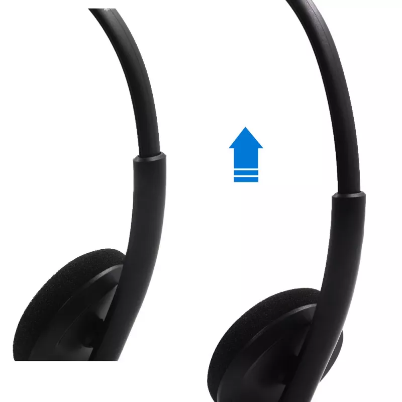 MOZOS MTX1091ECO Ενσύρματα ακουστικά on-ear με μικρόφωνο USB-A