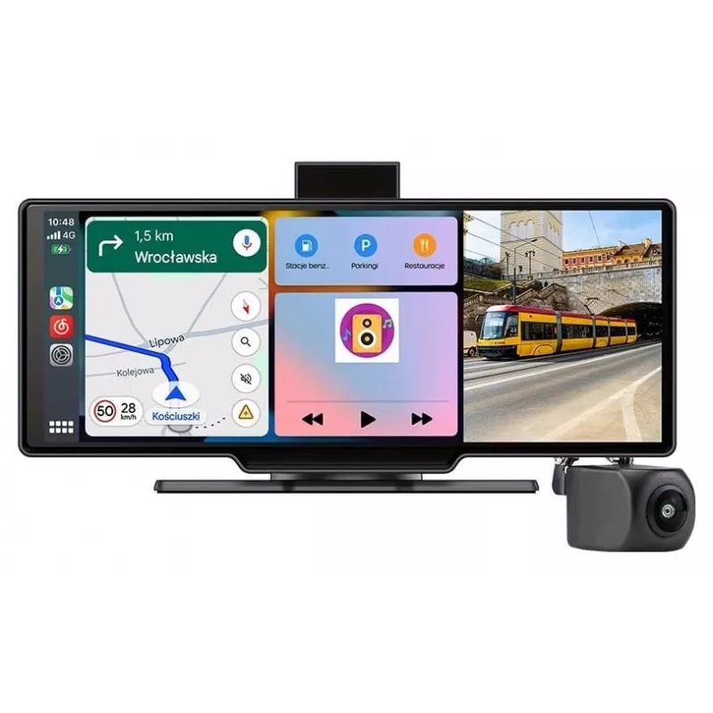 Tracer CR-PLAY 10.2 Ασύρματος δέκτης CarPlay/Android Auto με οθόνη αφής IPS 10,2 inch