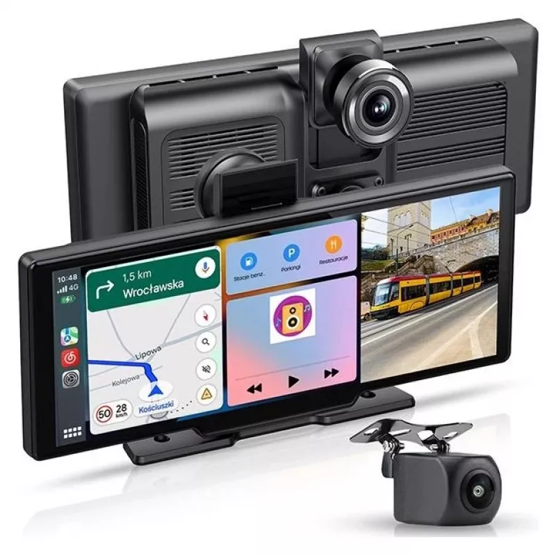 Tracer CR-PLAY 10.2 Ασύρματος δέκτης CarPlay/Android Auto με οθόνη αφής IPS 10,2 inch