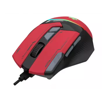 Tracer GameZone Spectra RGB ενσύρματο ποντίκι gaming, 7200 DPI, κόκκινο (TRAMYS47839)