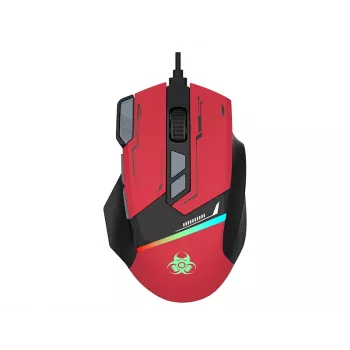 Tracer GameZone Spectra RGB ενσύρματο ποντίκι gaming, 7200 DPI, κόκκινο (TRAMYS47839)
