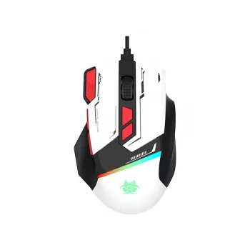 Tracer GameZone Spectra RGB ενσύρματο ποντίκι gaming, 7200 DPI, λευκό (TRAMYS47840)