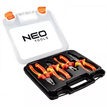 NEO TOOLS Σετ μονωμένων πενσών 1000V, 4 τεμ.