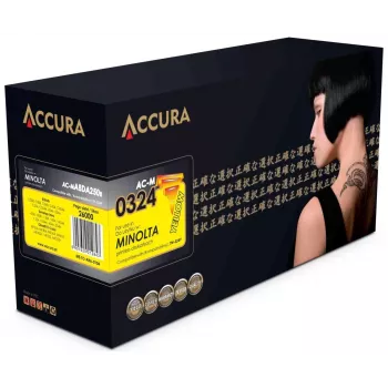 ACCURA Συμβατό μελανοδοχείο τόνερ για Konica Minolta TN-324Y (Κίτρινο, Υψηλή χωρητικότητα)