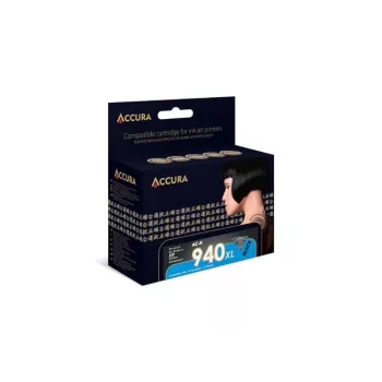 Accura Μελάνη HP No. 940XL (C4906AE) Συμβατό μαύρο μελανοδοχείο εκτυπωτή