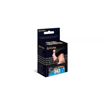 ACCURA Συμβατό δοχείο μελάνης HP 343 τρίχρωμο (C8766EE) - 12ml, 330 σελίδες
