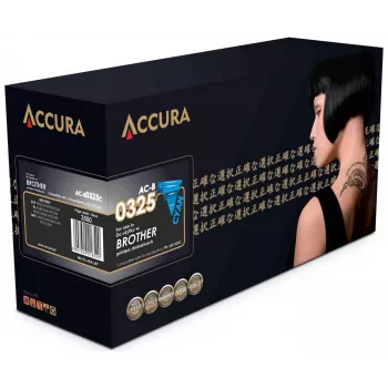 ACCURA Συμβατό δοχείο τόνερ κυανό για Brother TN-325C/TN-320C εναλλακτικό