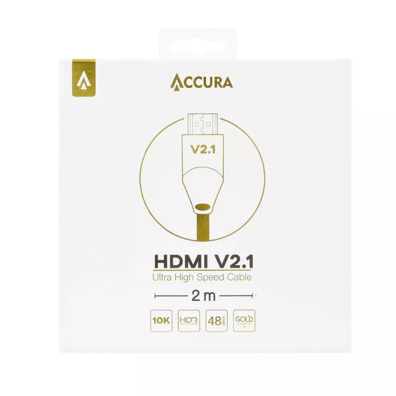 Accura Premium Καλώδιο HDMI 2.1 2,0m - 8K 48Gbps
