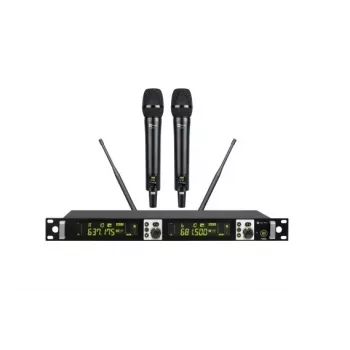 AVTEK Ασύρματο σετ με δύο μικρόφωνα χειρός WM 2H SET