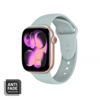 Crong Liquid Λουράκι ρολογιού για Apple Watch 38/40/41/42 mm (Μέντα)