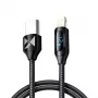 Wozinsky WUCLC1 Καλώδιο Lightning σε USB-C 36W 480Mb/s 1m Μαύρο