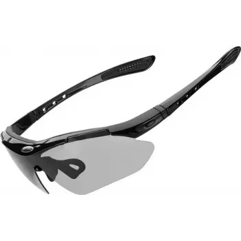 ROCKBROS Photochromic Γυαλιά Ποδηλασίας UV400 TR90 Σκελετός - Μαύρο