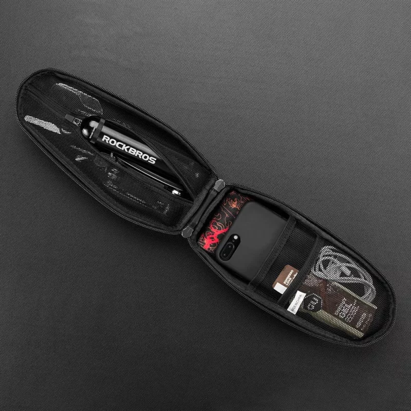 ROCKBROS B60 Αδιάβροχη τσάντα σκελετού ποδηλάτου - Μαύρο