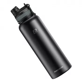 ROCKBROS Θερμικό Παγούρι Ποδηλάτου 650 ml Μαύρο