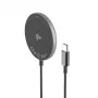 Wozinsky Μαγνητικός ασύρματος φορτιστής Qi2 15W μαύρο