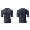 ROCKBROS ποδηλατικό jersey 15200025 κοντομάνικο μέγεθος M - μαύρο