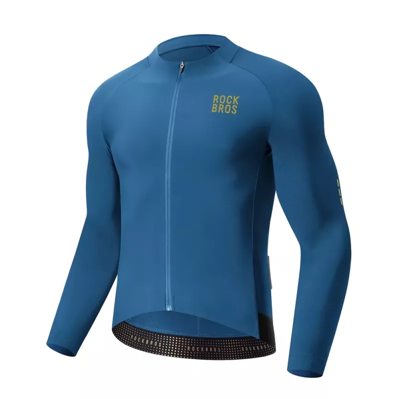 ROCKBROS YDWT020 Diamond Cycling Jacket Φθινόπωρο/Χειμώνας XL Μπλε