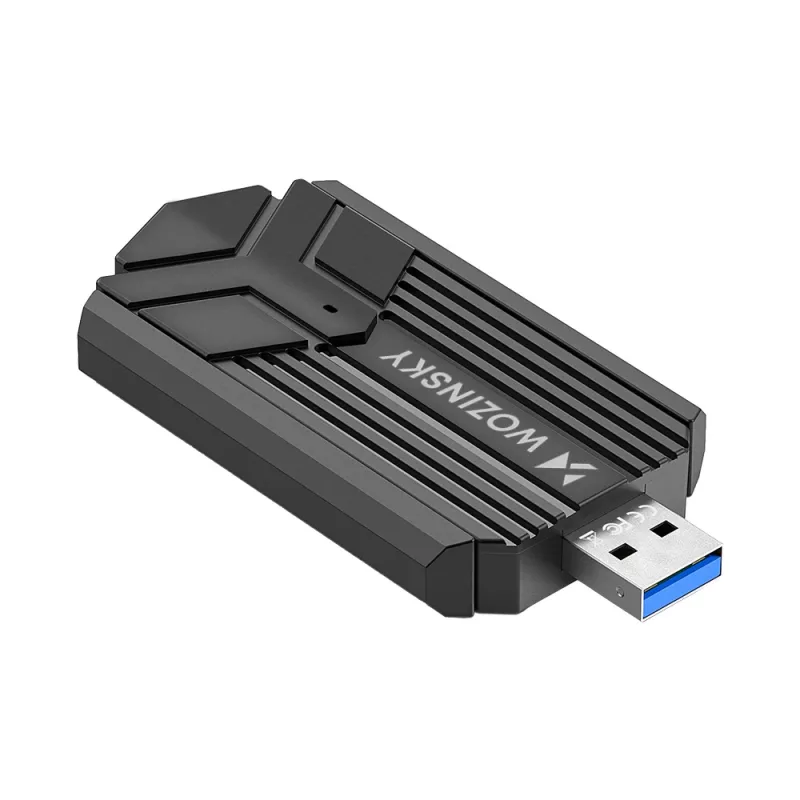 Wozinsky WAX-1800 Dual-Band Wireless USB 3.0 WiFi 6 Adapter - Μαύρο