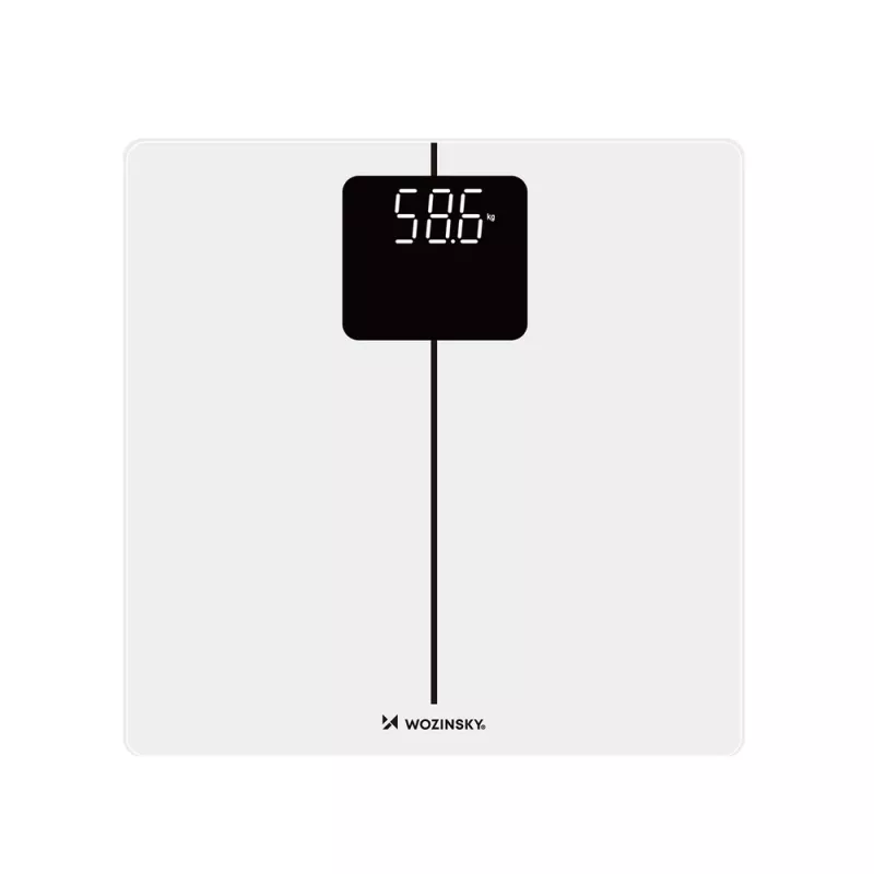 Wozinsky WIWL-180 έξυπνη ζυγαριά σώματος Bluetooth, λευκό