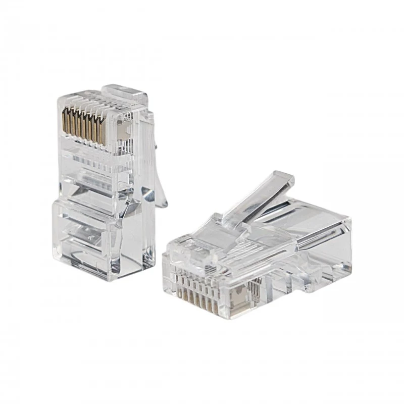 NETRACK RJ45 8P8C UTP Cat5e Βύσμα αρσενικό συσκευασία 100 τεμ.
