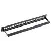 NETRACK 104-20 24-Port Keystone Patch Panel 1U 19 inch Μαύρο