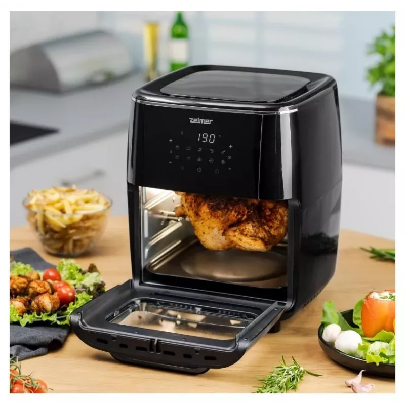 Zelmer ZAF7120 Φριτέζα αέρα, Μαύρη