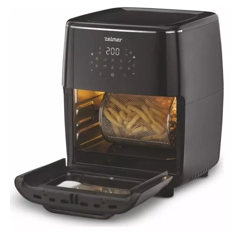 Zelmer ZAF7120 Φριτέζα αέρα, Μαύρη