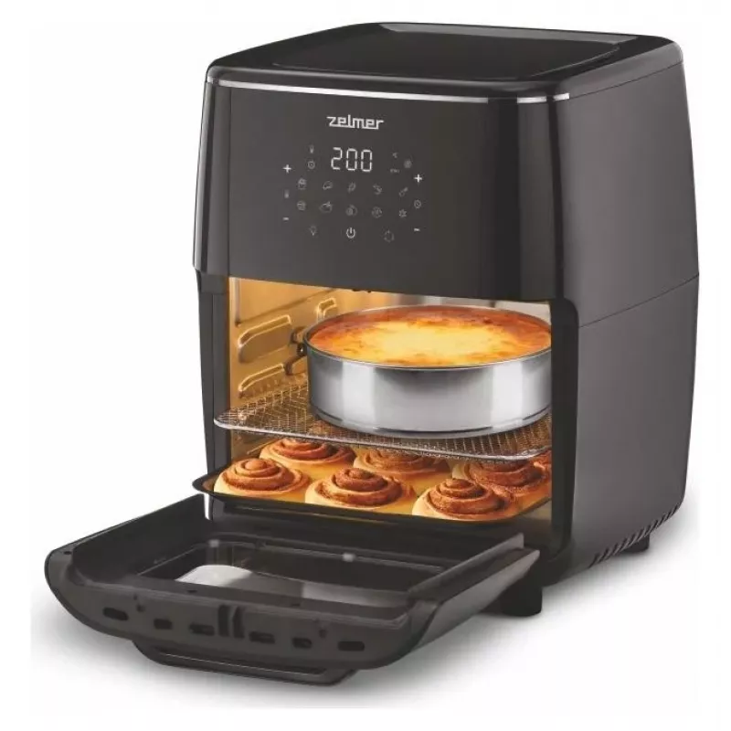 Zelmer ZAF7120 Φριτέζα αέρα, Μαύρη