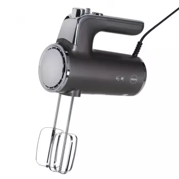 Eldom R110 Robo μίξερ χειρός, 400 W, 5 ταχύτητες, λειτουργία turbo, εξαρτήματα χτυπήματος και ανάμειξης, ασημί (R110 robo)