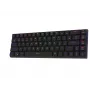 AQIRYS Agena 65% Low-Profile ασύρματο μηχανικό πληκτρολόγιο, Gateron Red Switches, μαύρο