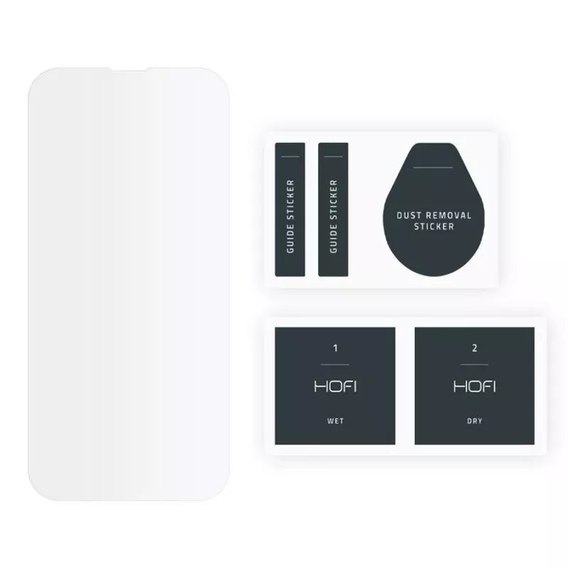HOFI Hybrid Pro+ Μεμβράνη προστασίας οθόνης για Apple iPhone 13 / 13 Pro / 14