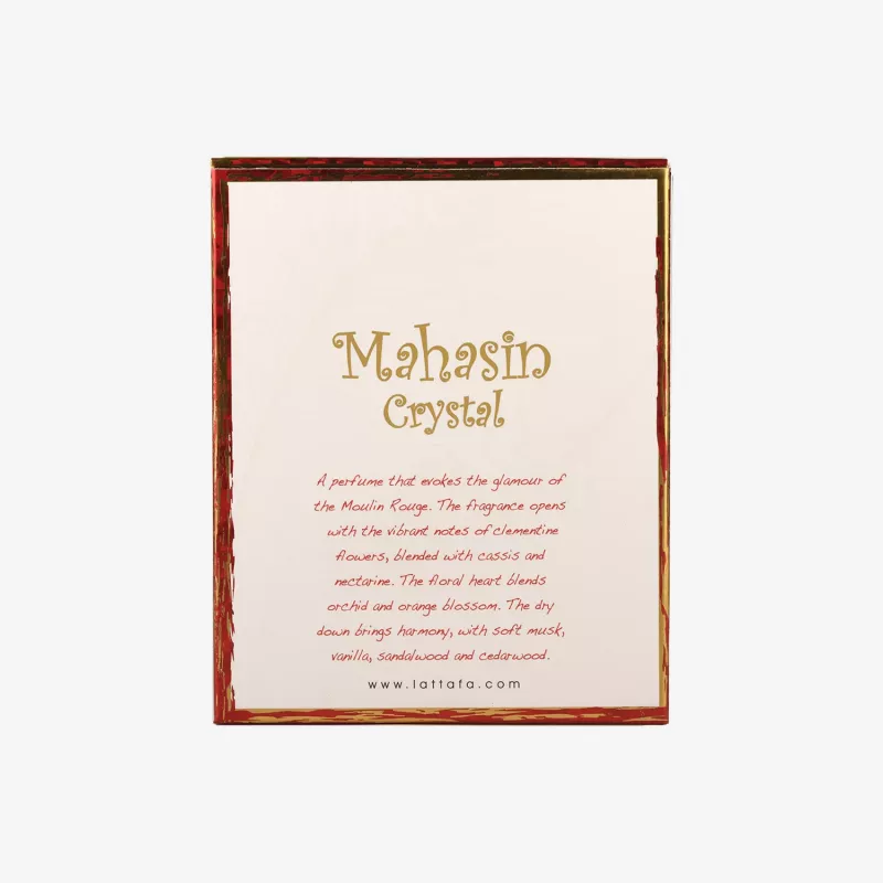 Lattafa Mahasin Crystal Eau de Parfum για γυναίκες 100 ml
