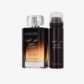 Lattafa Duo Ameer Al Oudh Eau de Parfum 100ml + Parfümspray 50ml σετ δώρου