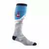 Darn Tough Heady Yeti OTC Midweight with Cushion μάλλινο καλτσάκι Merino - γκρι, μέγεθος L