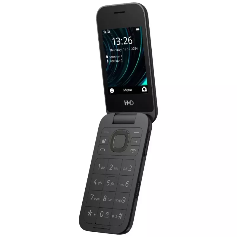 HMD 2660 Flip TA-1711 Dual SIM Μαύρο