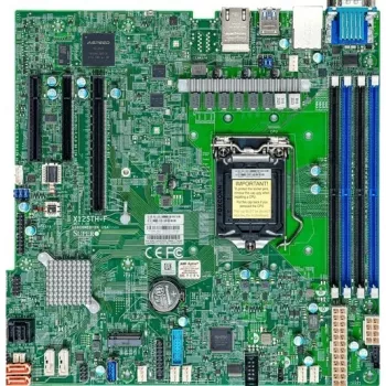 Supermicro X12STH-F-O Μητρική - Micro-ATX - LGA 1200 - Intel C252 - DDR4 - Dual 1GbE - IPMI