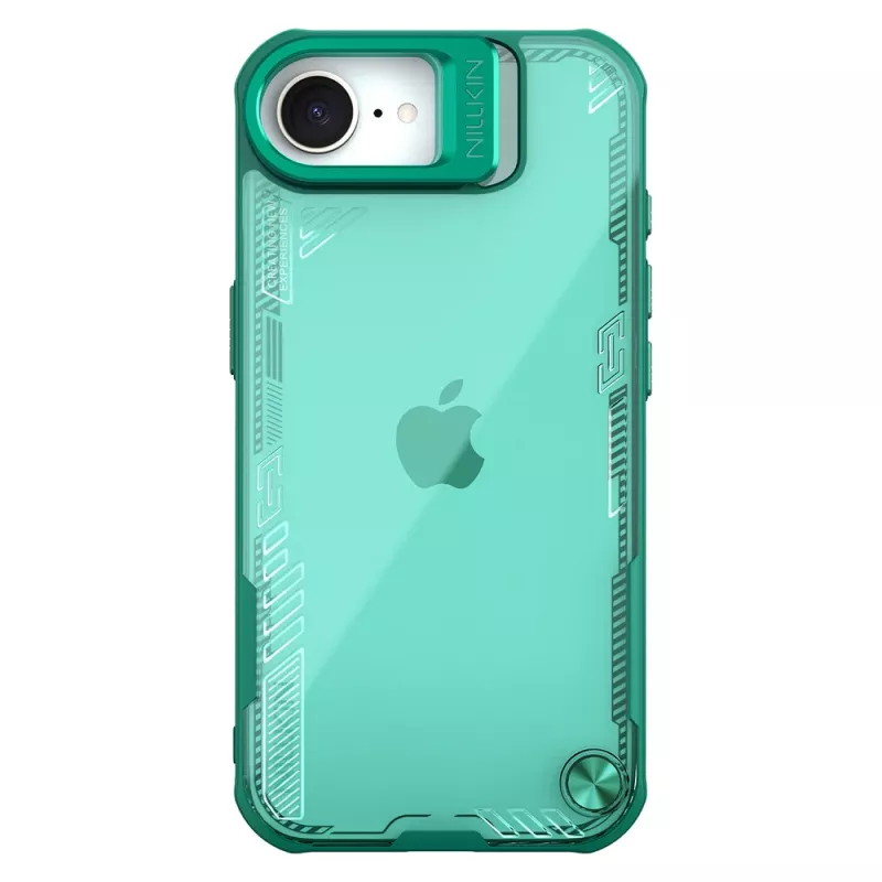 Nillkin Iceblade Prop Case με Kickstand για Apple iPhone 16e / 17e - πράσινο
