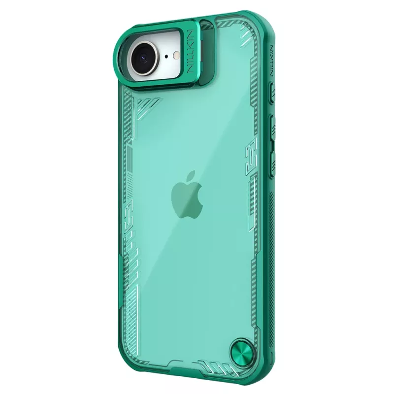 Nillkin Iceblade Prop Case με Kickstand για Apple iPhone 16e / 17e - πράσινο