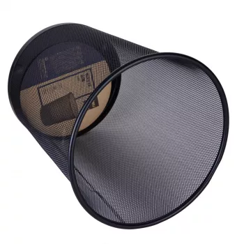 Deli Mesh κάδος απορριμμάτων 18L μαύρος