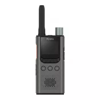 Hytera S1 Pro HYT-S35 U1 1W/3W 400-470MHz UHF DMR Φορητός Ασύρματος με Αφαιρούμενη Μπαταρία Li-Poly 2200mAh, Κεραία AN0435H19, 3,5 mm Ήχος, 1,3 ίντσες OLED Οθόνη, Γκρι