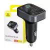 Baseus S-09 Pro Bluetooth FM Transmitter (Μαύρο)