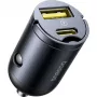 Baseus Tiny Star 30W USB-A USB-C Επιτοίχιος Φορτιστής Μαύρο