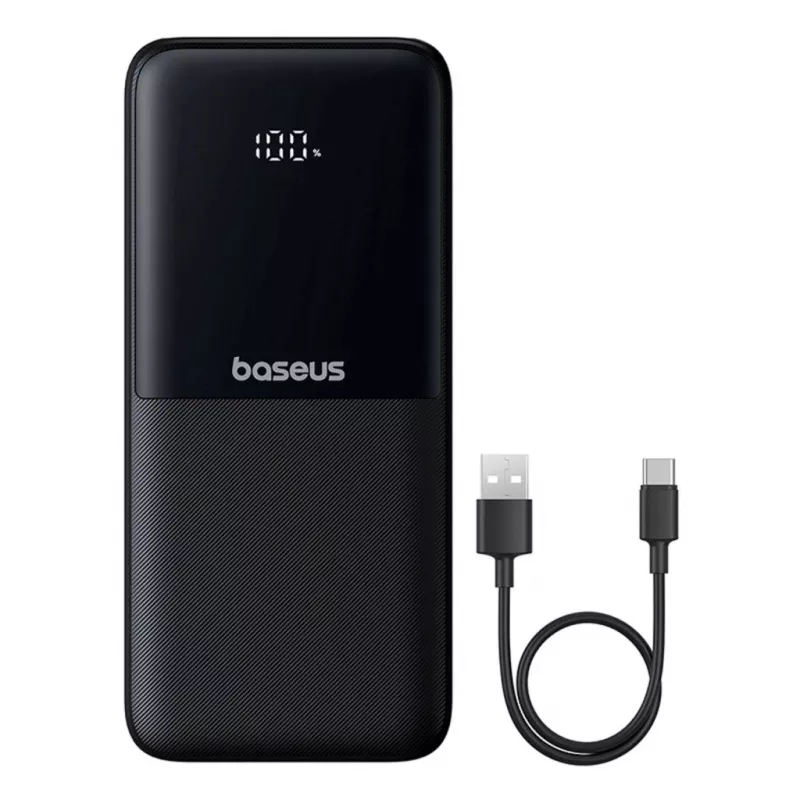 Baseus Lipow 10000 mAh 22.5W Power Bank Μαύρο