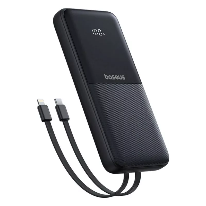 Baseus Lipow 10000 mAh 22.5W Power Bank Μαύρο