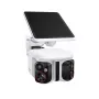 Baseus Security X1 Pro Εξωτερική διπλή κάμερα 3K λευκό (S0003500)
