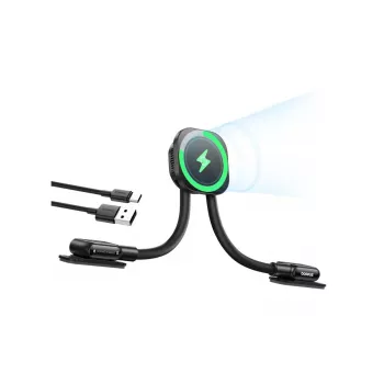 Baseus PrimeTrip C03sPro Βάση ταμπλό αυτοκινήτου με επαγωγικό φορτιστή, στερέωση με κόλλα, μαύρο
