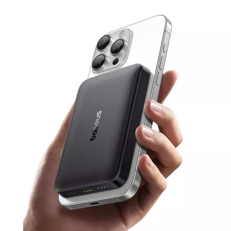 Baseus EnerFill FM12 10000 mAh 22.5W Qi2 MagSafe μαύρο