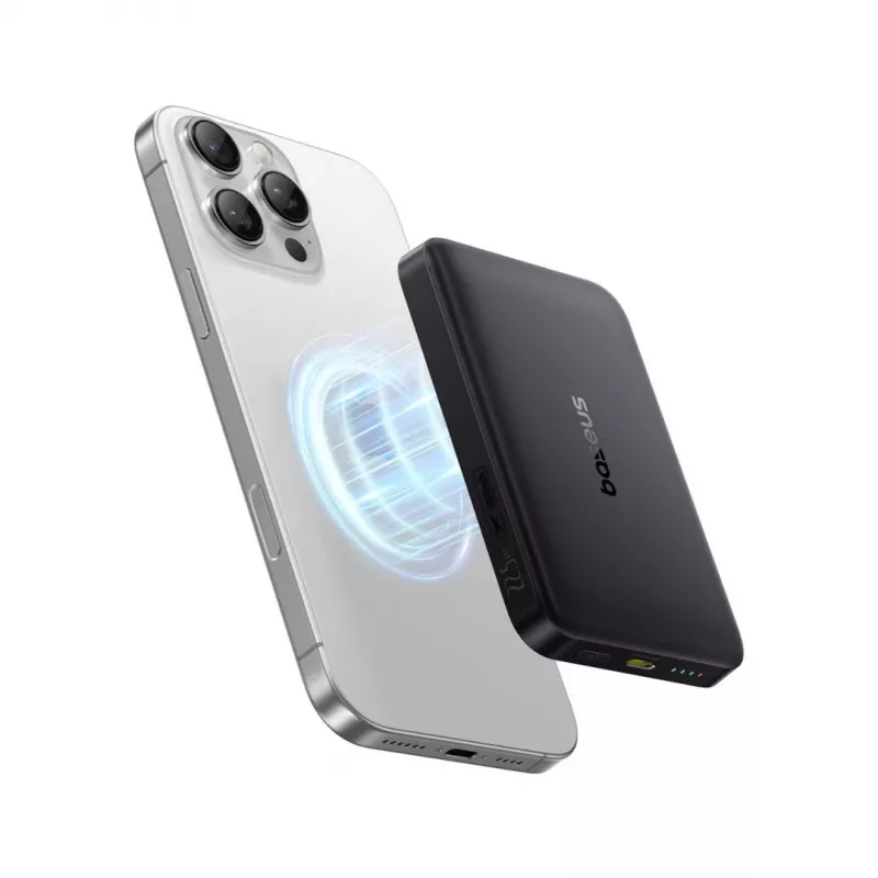 Baseus EnerFill FM12 10000 mAh 22.5W Qi2 MagSafe μαύρο