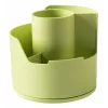 Deli LonGreen θήκη στυλό πράσινο λάιμ 12x12x11cm