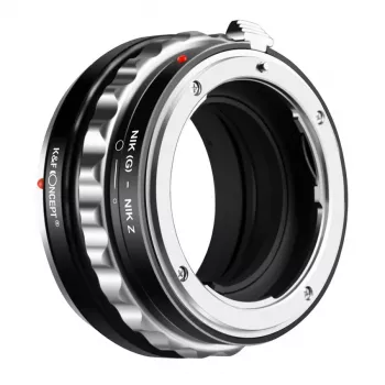 K&F Concept Nikon F (G/AF-S) σε Nikon Z Προσαρμογέας Φακού, Μαύρο, Μοντέλο KF06.369